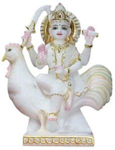 Marble Bahuchar Maa Statue