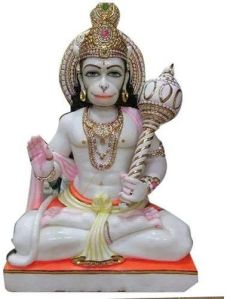 Marble Hanuman Statue