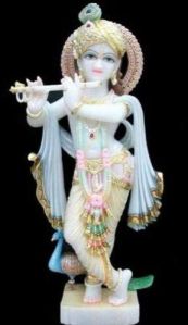 Marble Krishna Statue