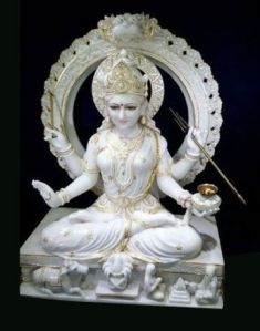 Marble Santoshi Mata Statue