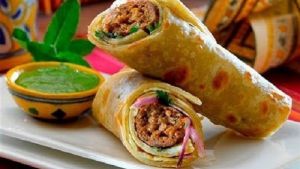 Frozen Soya Shami Kebab Wrap