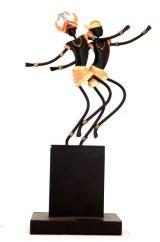 Wrought Iron Madia-Madin Dancing Figurine