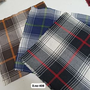 Acrylic yarn dyed checks
