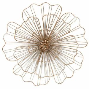 Round Shape Flower Wall Art