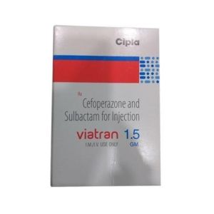 Cefoperazone & Sulbactam Viatran 1.5 Gm Injection