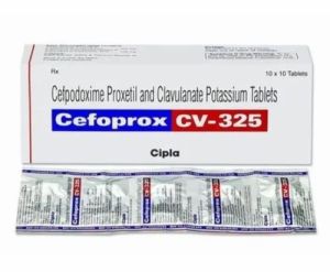 Cefpodoxime Proxetil & Clavulanate Potassium 325 mg Tablet