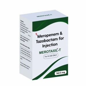 Meropenem & Tazobactam 562.5 mg Injection