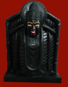 Black Marble Sharda Maa Statue
