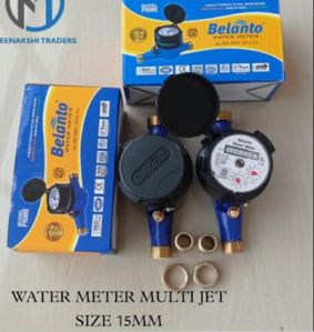 15mm Belanto Brass Multi Jet Water Meter