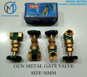 15mm Mmi Gun Metal Gate Valve