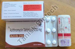 Azithromycin Anhydrous 250mg Tablet