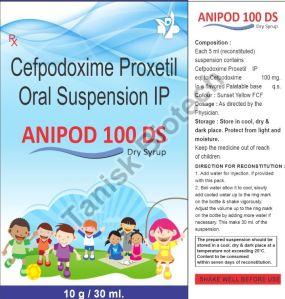 Cefpodoxime 100mg with Swfi Dry Syrup