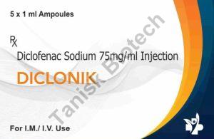 Diclofenac Sodium 75mgml Injection