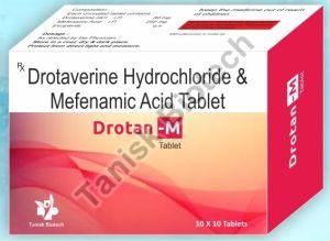 Drotraverine 80mg, Mefenamic Acid 250mg Tablet