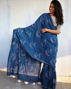 Cotton Mulmul Saree