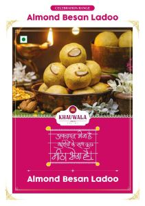 Khauwala Almond Besan Ladoo