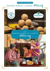 Khauwala Sugar Free Whole Wheat Ladoo