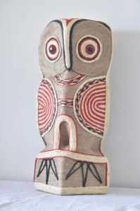 Jute Owl Statue