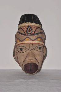 Hanuman Face Jute Wall Hanging