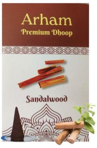 Bodysoul Sandalwood Premium Dhoop Cones 50g