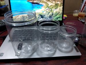 Plastic Pet Jars