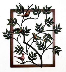 birds frame metal handicrafts