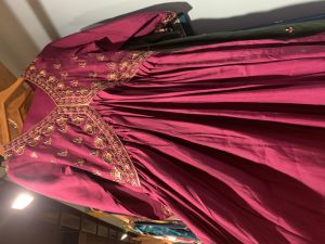 beautiful aliya cut silk suit material