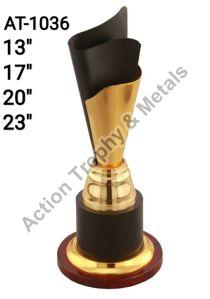 13 Inch Black Cone Trophy