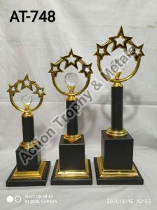 14 Inch Round Group Star Trophy