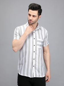 Men Striped Printed Shirt