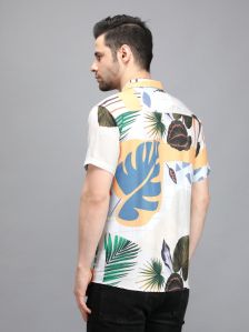 Men Multi Flower Digital Printed Shirt