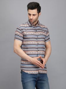 Multi Colour Digital Printed Shirt