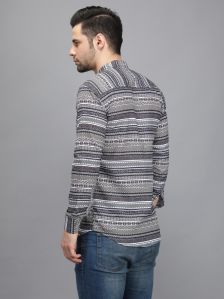 Multi Strap Printed Mens Short Kurta