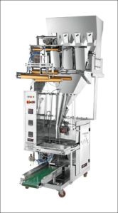 4 head pneumatic pouch packing machine