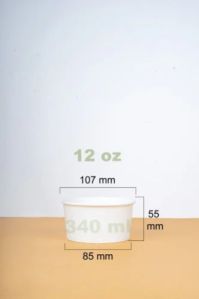 340ml Disposable Paper Food Container