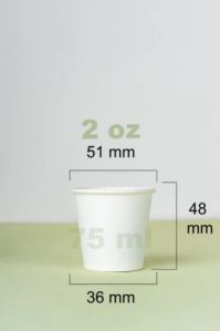 75ml Plain Paper Cup
