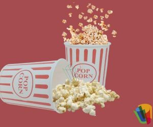 Printed Popcorn Containers- 1000ml