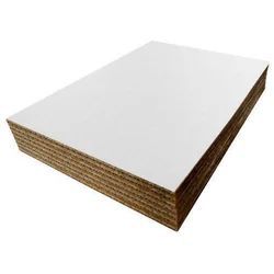 white corrugated sheets