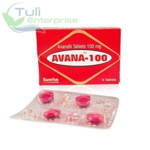 Avana 100mg Avanafil Tablet
