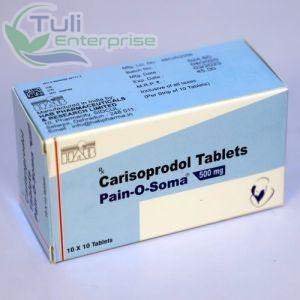 Pain-O-Soma 500 mg Carisoprodol tablet