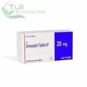 Simvastatin 20mg Tablet