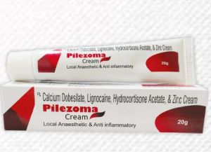 Calcium Dobesilate, Lignocaine, Hydrocortisone Acetate and Zinc Cream