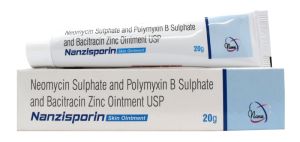 Neomycin Sulphate, Polymyxin B Sulphate and Bacitracin Zinc Ointment