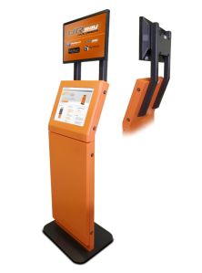 Dual Display Touch Screen Kiosk