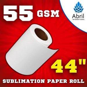55 GSM Sublimation Heat Transfer Paper Roll