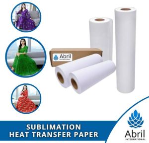 SUBLIMATION HEAT TRANSFER PAPER ROLL FOR DIGITAL PRINTING