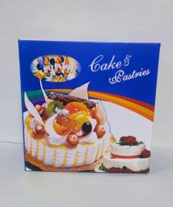Printed Paper Cake Box