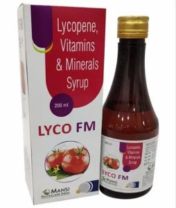Lycopene Vitamins Minerals Syrup