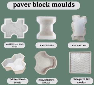 Interlocking Pvc Paver Rubber Mould