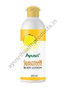 Ayusri Herbal Sunscreen Body Lotion